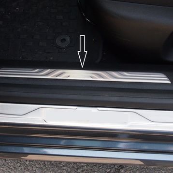 Aktif Otomotiv Renault Megane 4 İç 2 Parça Krom 2016+ Kapı Eşiği