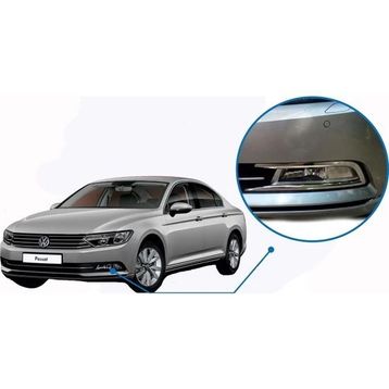 Aktif Otomotiv Vw Passat B8 Krom 2 Parça 2015-2019 Sis Farı Çerçevesi