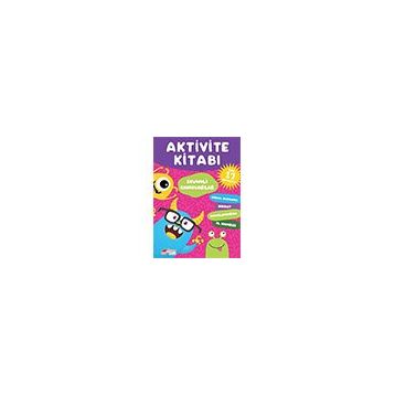 Aktivite Kitabı Sevimli Canavarlar The Çocuk