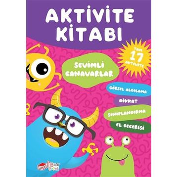 Aktivite Kitabı Sevimli Canavarlar The Çocuk