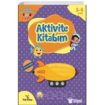 Aktivite Kitabım 3-4 Yaş - Yeti Kitap
