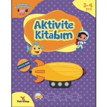 Aktivite Kitabım 3-4 Yaş - Yeti Kitap