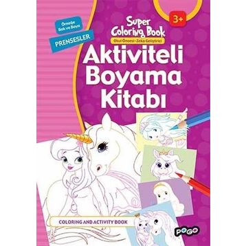 Aktiviteli Boyama Kitabı - Prensesler - kollektif