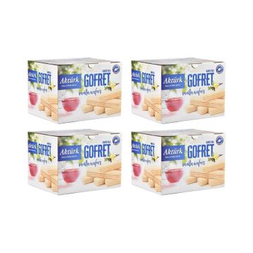 Aktürk Vanilyalı 800 gr Gofret (2 adet)