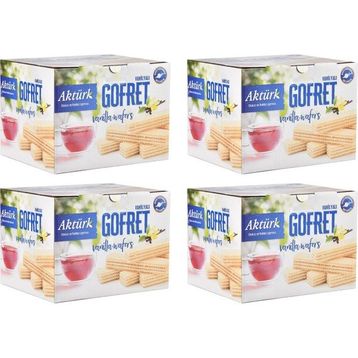 Aktürk Vanilyalı 800 gr Gofret (2 adet)