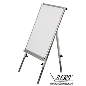 Akyazı Beyaz 65x100 cm Teleskopik Ayaklı Laminat Yazı Tahtası