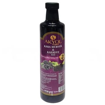 Akyol Vital 500 ml Kara Mürver ve Karadut Özü