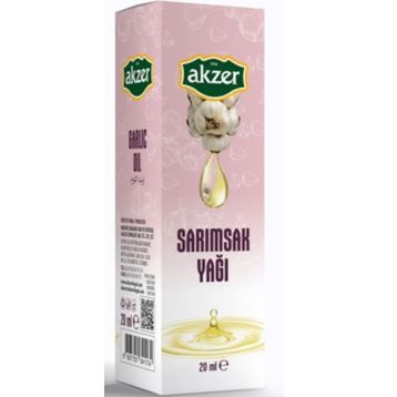 Akzer 20 cc Sarımsak Yağı