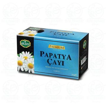 Akzer 20 Süzen Poşet Papatya Çayı