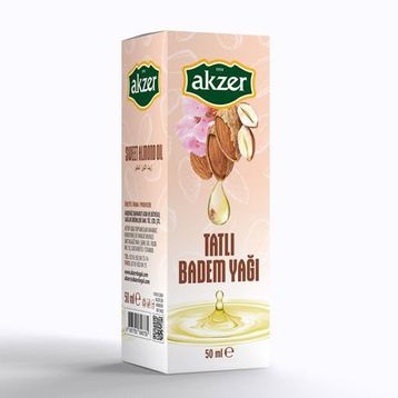Akzer 50 cc Tatlı Badem Yağı