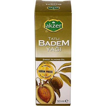 Akzer 50 cc Tatlı Badem Yağı