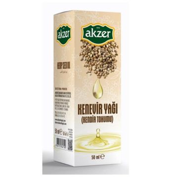 Akzer 50 ml Kenevir Yağı