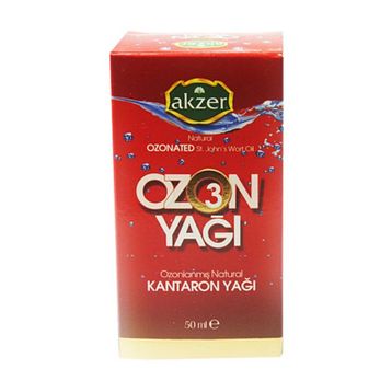 Akzer 50 ml Ozonlanmış Natural Kantaron Yağı