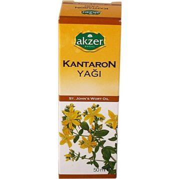 Akzer 50 ml Ozonlanmış Natural Kantaron Yağı