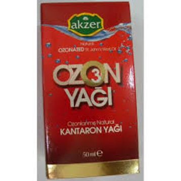 Akzer 50 ml Ozonlanmış Natural Kantaron Yağı