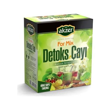 Akzer 60'lı Formmix Detoks Süzen Poşet Çay