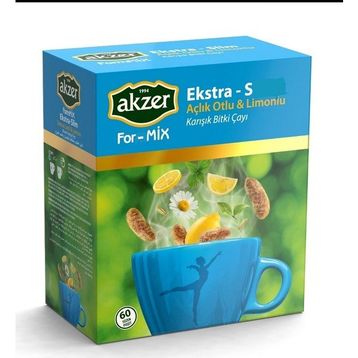 Akzer Formmix Ekstra Slim Karışık 60'lı Bitki Çayı