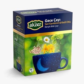 Akzer Kantaron & Kedi Otlu Gece Çayı
