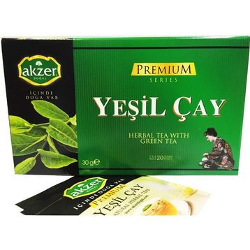 Akzer Yeşil Bitki Çay