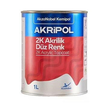 Akzonobel Akripol 2K Ford FRD4017 Buz Beyazı Akrilik Sonkat 1 lt Oto Boyası