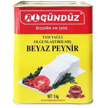 Al Gündüz 5 kg Teneke Sert İnek Peyniri