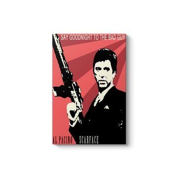 Al Pacino - Scarface Pop Art Tablosu