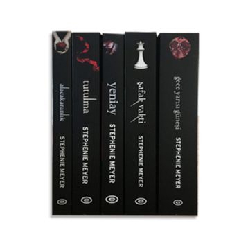 Alacakaranlık Serisi - 5 Kitap Takım - Stephenie Meyer