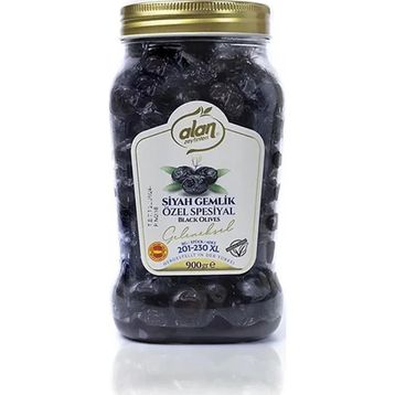 Alan 900 gr 201-230 Gemlik Özel Spesiyal Geleneksel Siyah Zeytin