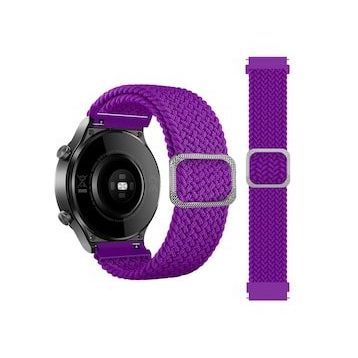 Alan Şanslı 20 mm Watch Mor Star Kordon