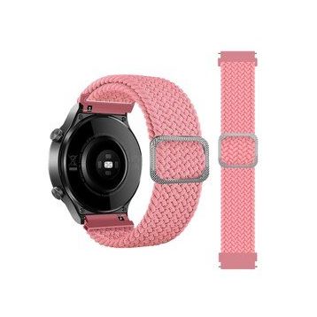 Alan Şanslı 20 mm Watch Pembe Star Kordon