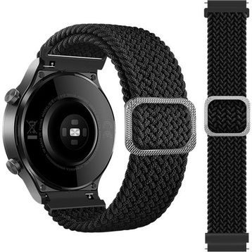 Alan Şanslı 20 mm Watch Siyah Star Kordon