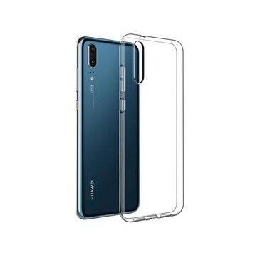 Alan Şanslı Huawei P20 Şeffaf Silikon Lüx Kılıf