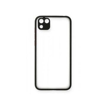 Alan Şanslı Huawei Y5P Montreal Silikon Kapak Siyah Cep Telefonu Kılıfı