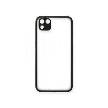 Alan Şanslı Huawei Y5P Montreal Silikon Kapak Siyah Cep Telefonu Kılıfı