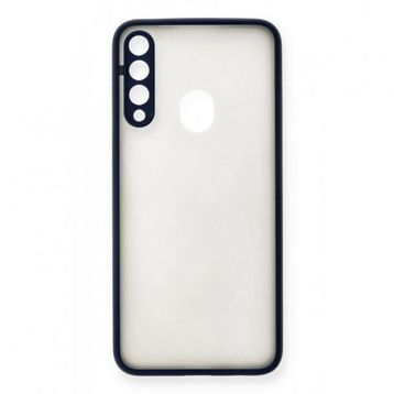 Alan Şanslı Huawei Y6P Montreal Silikon Kapak Lacivert Kılıf