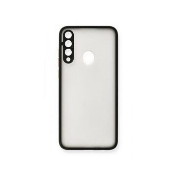 Alan Şanslı Huawei Y6P Montreal Silikon Kapak Siyah Kılıf