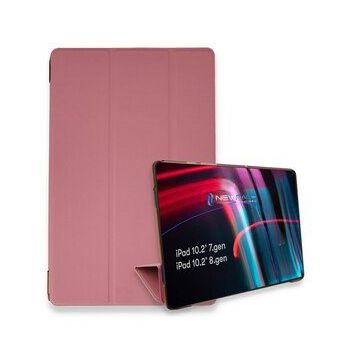Alan Şanslı iPad 10.2 7. Nesil Pembe Tablet Smart Kılıf