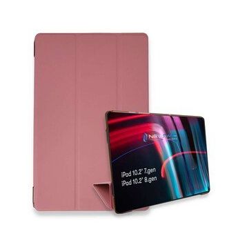 Alan Şanslı iPad 10.2 7. Nesil Pembe Tablet Smart Kılıf