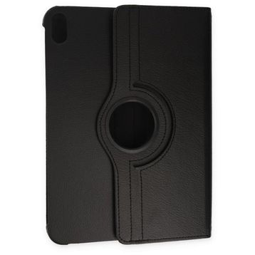 Alan Şanslı iPad 2022 10.9 10. Nesil 360 Deri Siyah Tablet Kılıfı