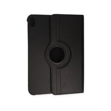 Alan Şanslı iPad 2022 10.9 10. Nesil 360 Deri Siyah Tablet Kılıfı