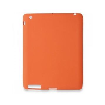 Alan Şanslı iPad 4 9.7 Turuncu Evo Tablet Silikon Kılıf
