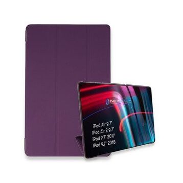 Alan Şanslı iPad 5 Air 9.7 Mor Tablet Smart Kılıf