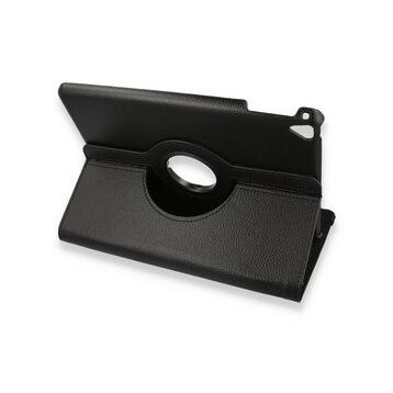 Alan Şanslı iPad 9.7 2018 360 Siyah Tablet Deri Kılıf