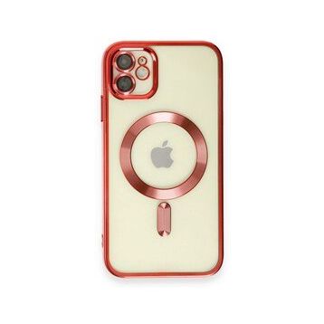 Alan Şanslı iPhone 11 Kross Magneticsafe Kapak Kırmızı Cep Telefonu Kılıfı