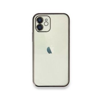 Alan Şanslı iPhone 11 Siyah Razer Lensli Silikon Kılıf