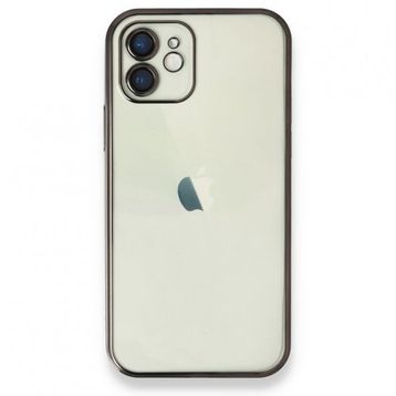 Alan Şanslı iPhone 11 Siyah Razer Lensli Silikon Kılıf