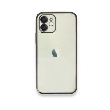 Alan Şanslı iPhone 11 Siyah Razer Lensli Silikon Kılıf