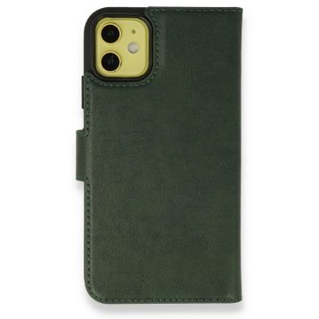 Alan Şanslı iPhone 11 Yeşil Trend S Plus Kapaklı Kılıf
