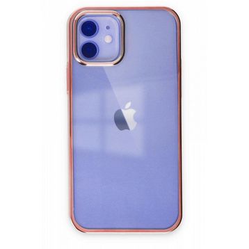 Alan Şanslı iPhone 12 Element Silikon Pembe Cep Telefonu Kılıfı