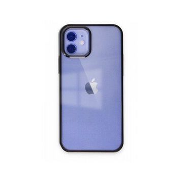 Alan Şanslı iPhone 12 Element Silikon Siyah Cep Telefonu Kılıfı